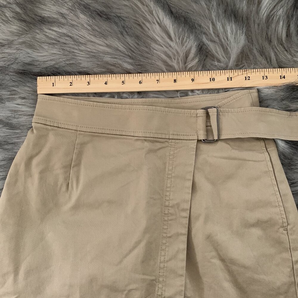 Uniqlo Women Wrap Skirt 433277, Tan, Size S/ 25" - Picture 5 of 6